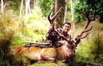 NZbowhunters record red stag